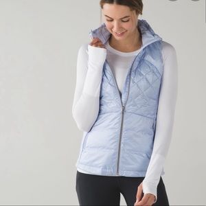 Lululemon vest ice blue size 8